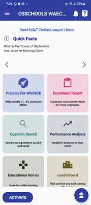 WAEC App O3SCHOOLS android App screenshot 6